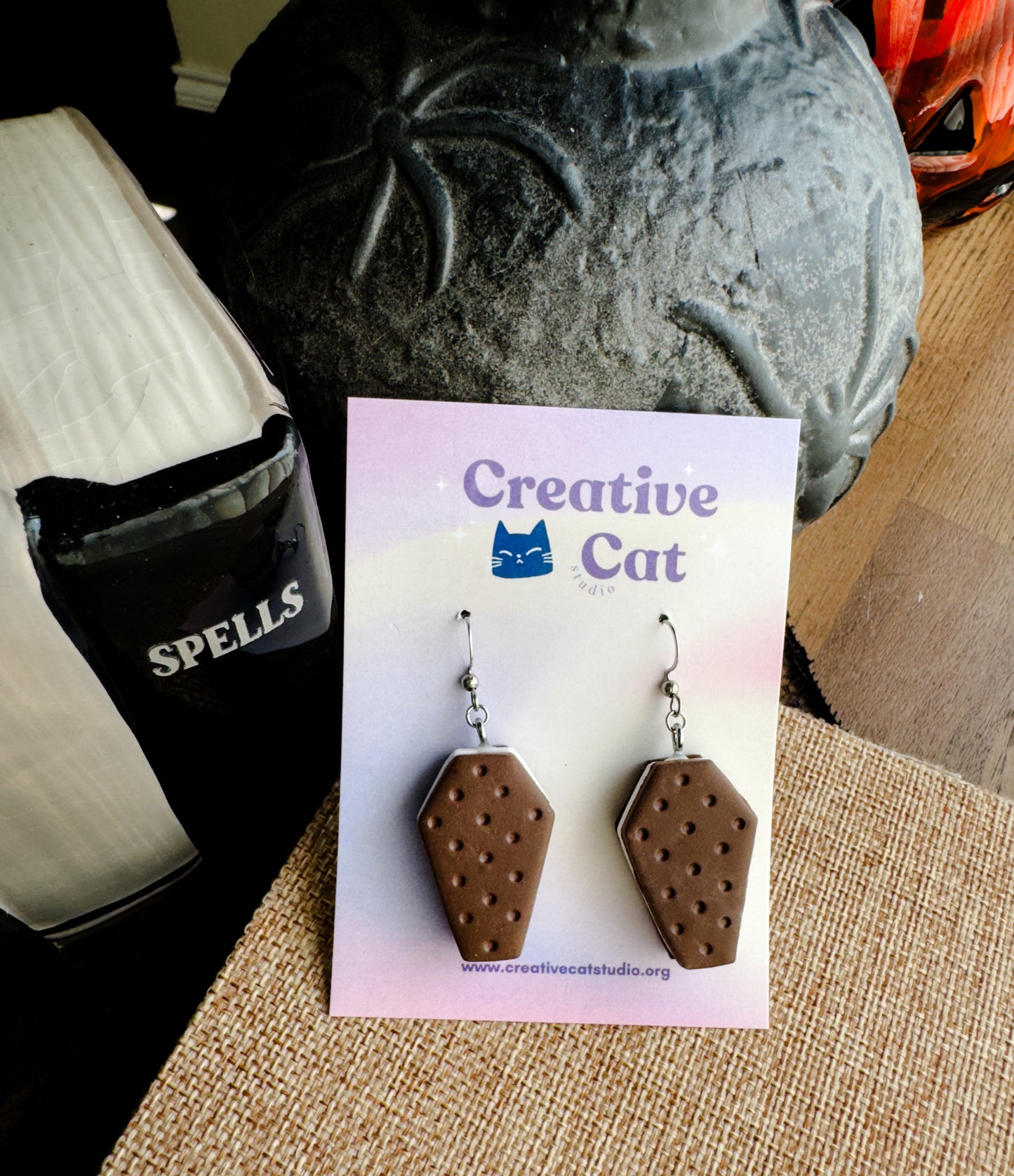 Coffin Ice Scream Sandwich