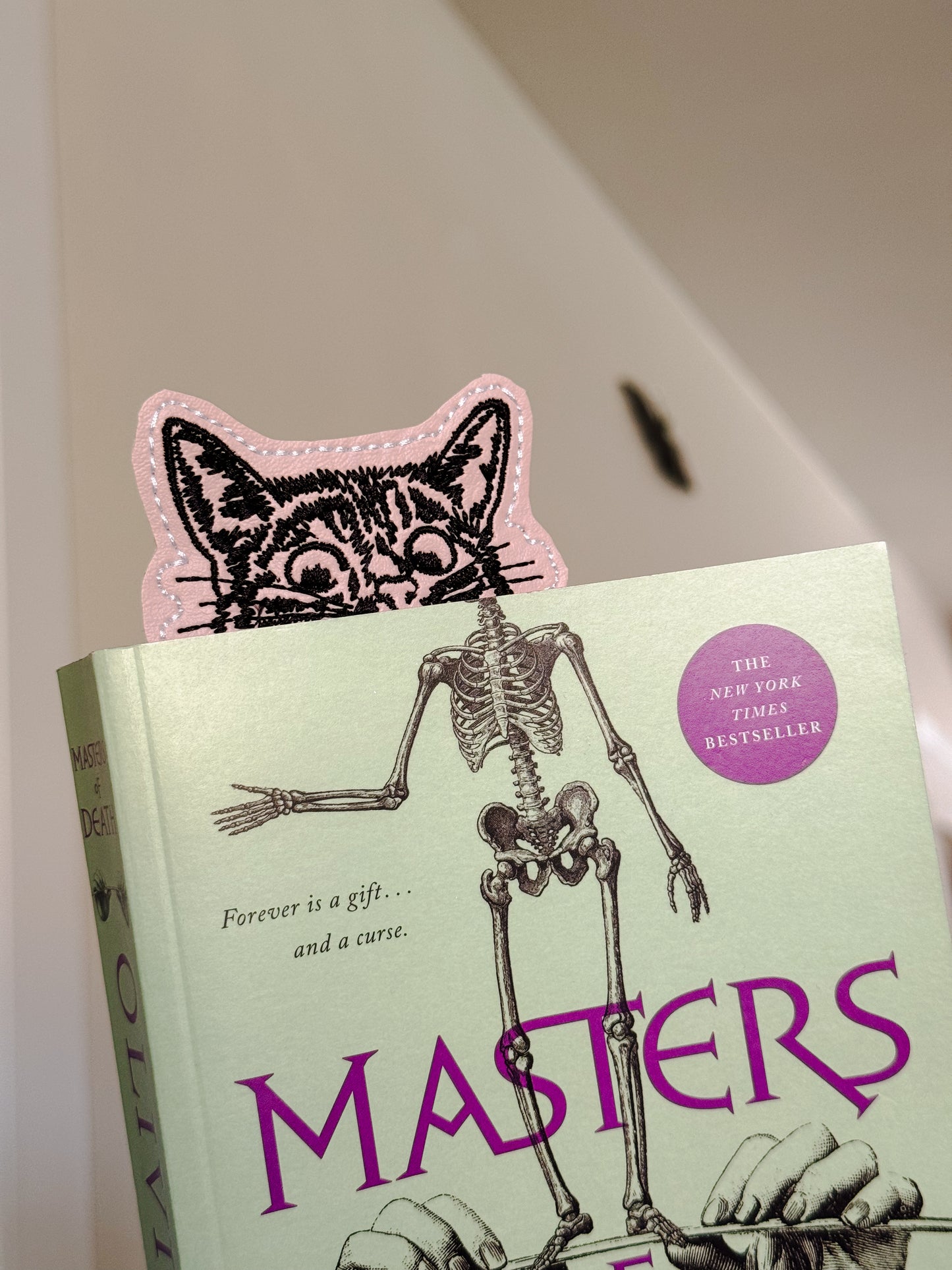 Hi Cat vinyl bookmark