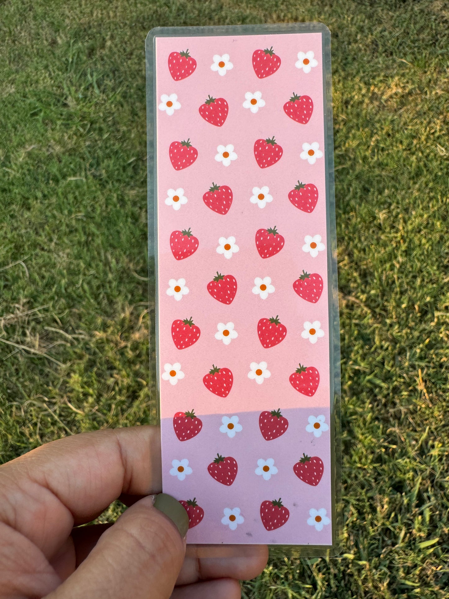 Strawberry Fields Bookmark