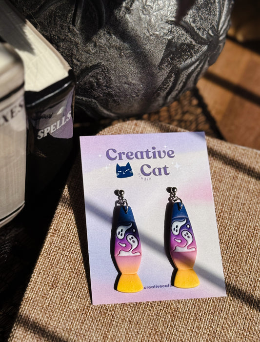 Sunset Ghost Lava Lamp