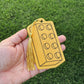 Building Block Vinyl Bookmark